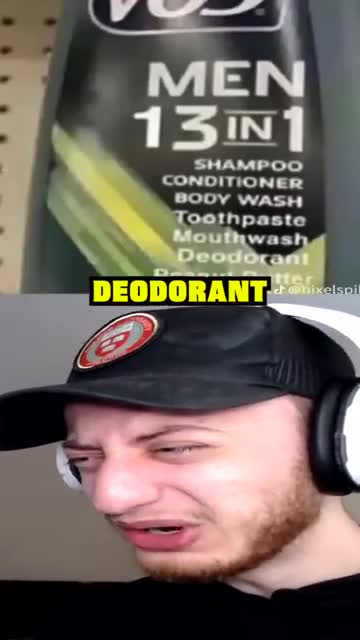 a repost of a funny thing 13 in 1 shampoo