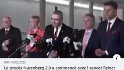 Le procès Nurenberg 2.0 a commencé avec l'avocat Reiner Fuellmich December 3rd, 2021