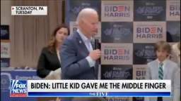 Biden was upset after a trip to the provincial West