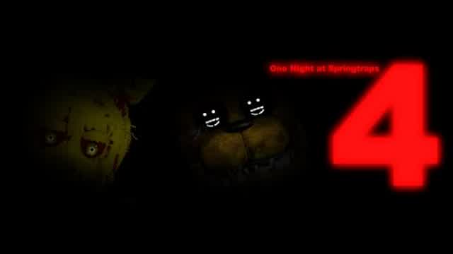 One Night at SpringTraps 4 - FNAF Fangame Playthrough