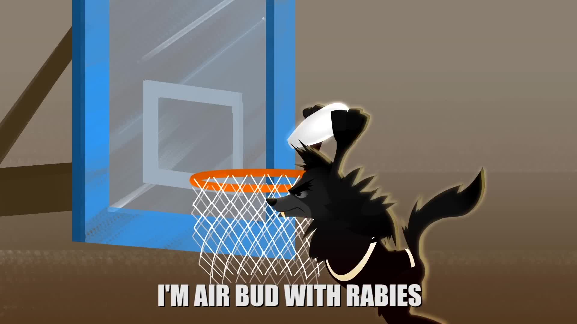 Slender Man vs. Insanity Wolf - ANIMEME RAP BATTLES