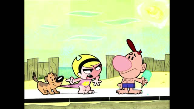 Billy & Mandy - Mandy wedgie
