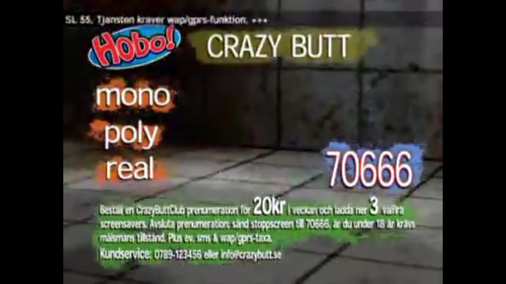 Crazy butt english dub