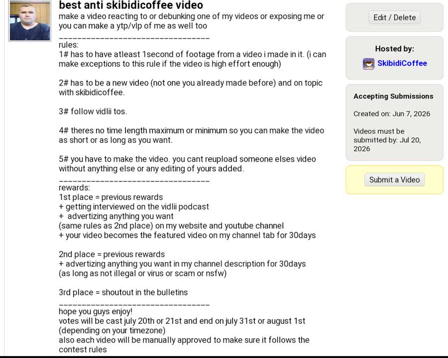 Anti skibidicoffee contest ad Anti skibidicoffee contest ad