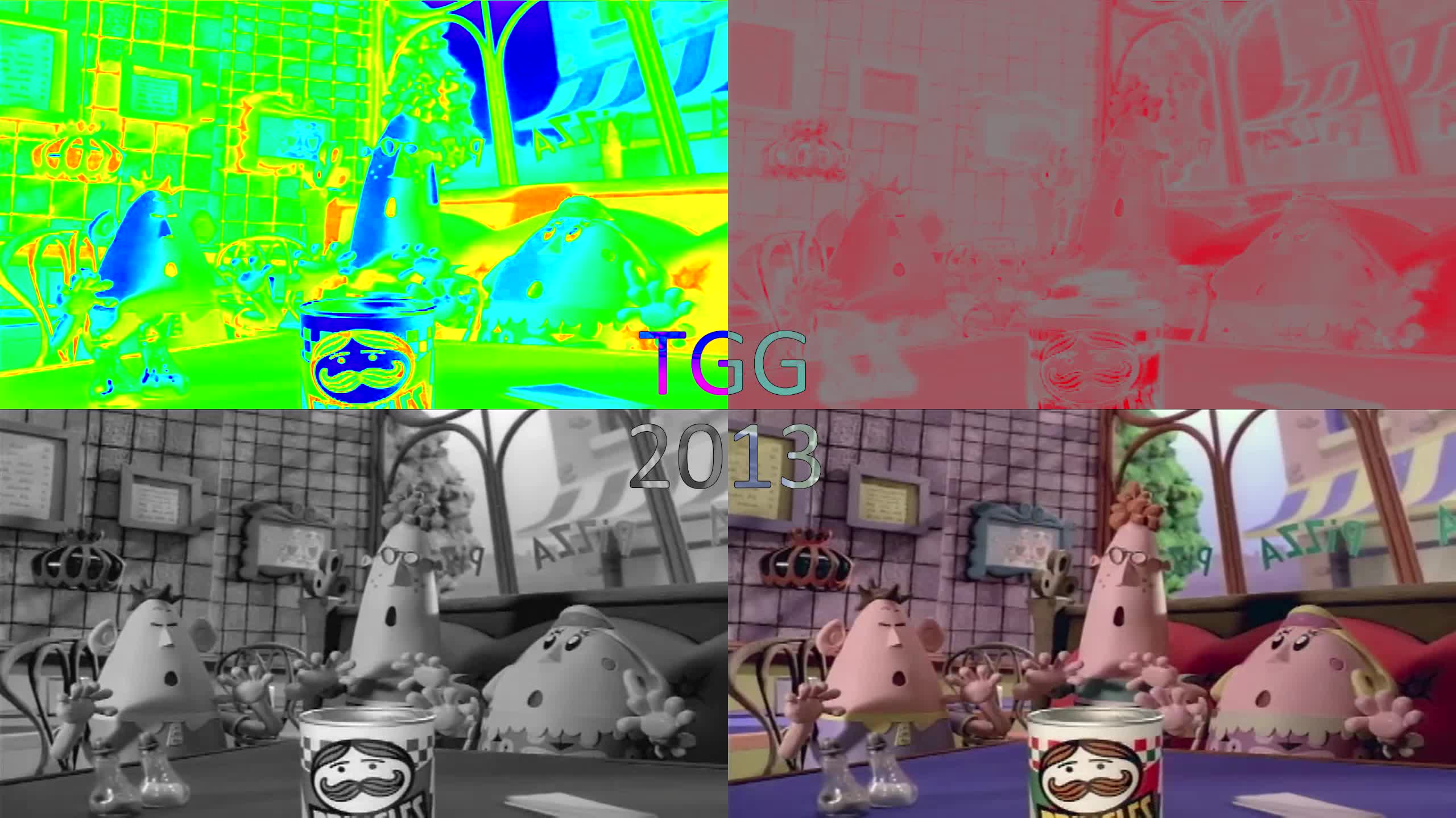 Pringles Pizzalicious in the HSL Color Space