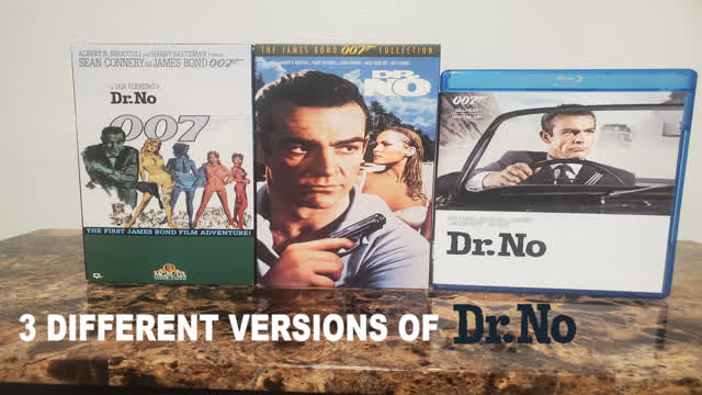 3 Different Versions of Dr. No