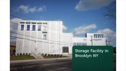 Delta Self Storage facility in Brooklyn, NY