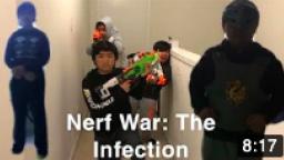 Nerf War The Infection Part 1 Feat. Golden Freddie Plushes
