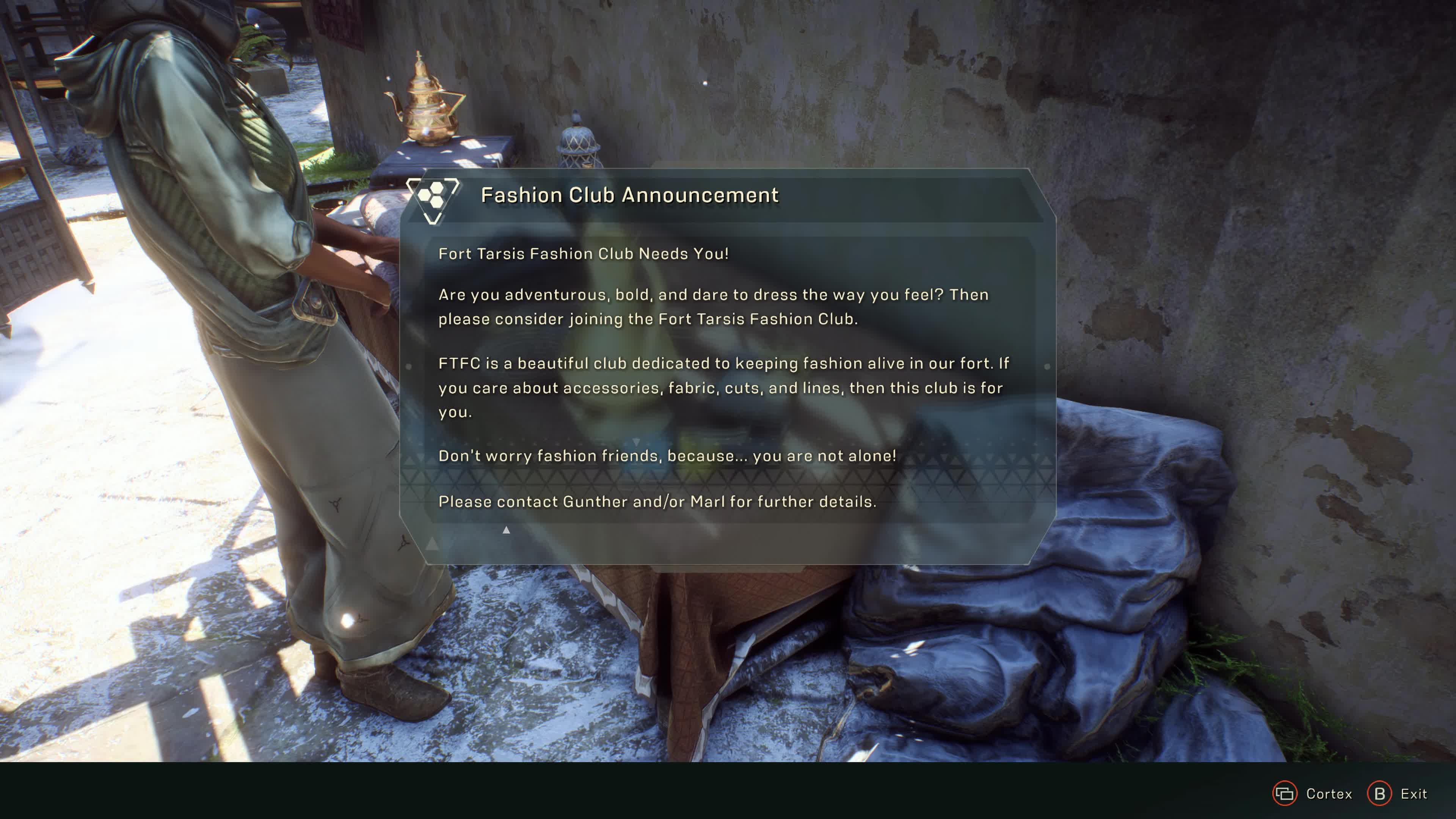 Fashion Club Announcement