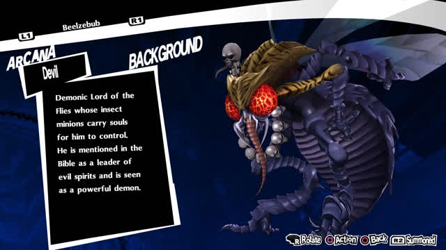 Demons of Shin Megami Tensei - Beelzebub