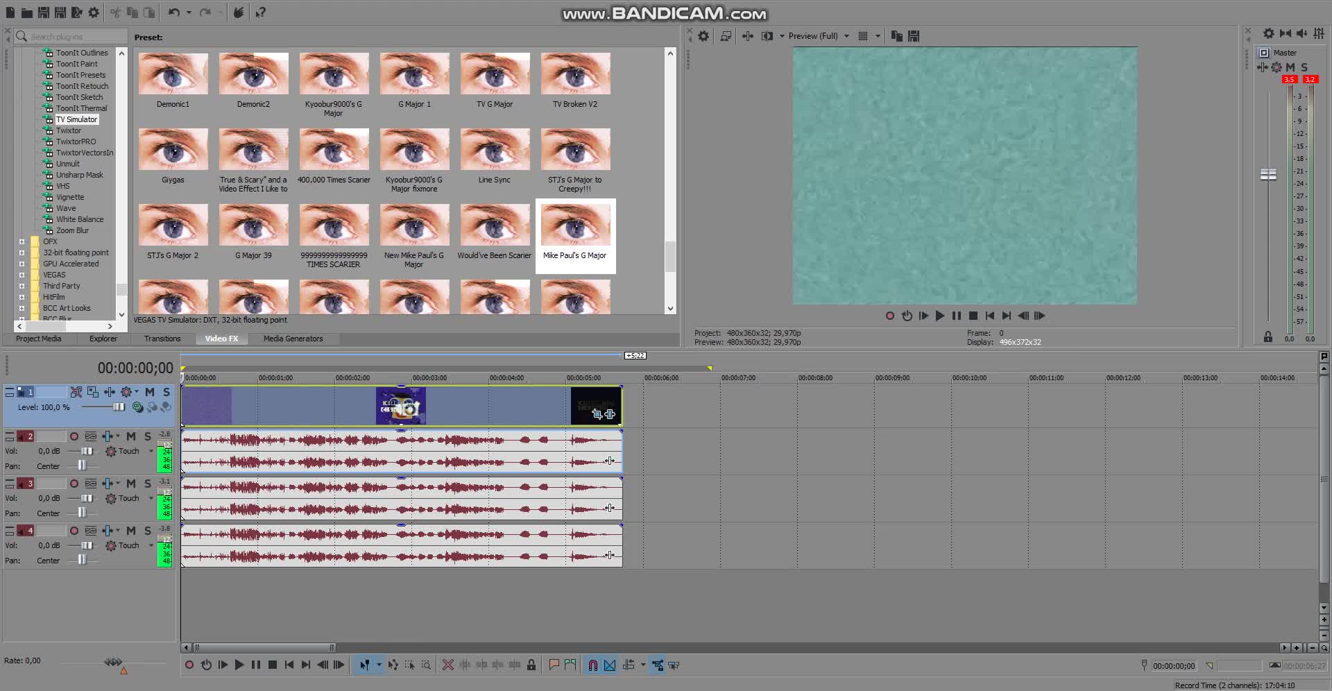 How to Make U-Major on Sony Vegas Pro 14.0