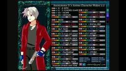 Creando a Leon Kennedy y a Dante en anime character maker 2.2