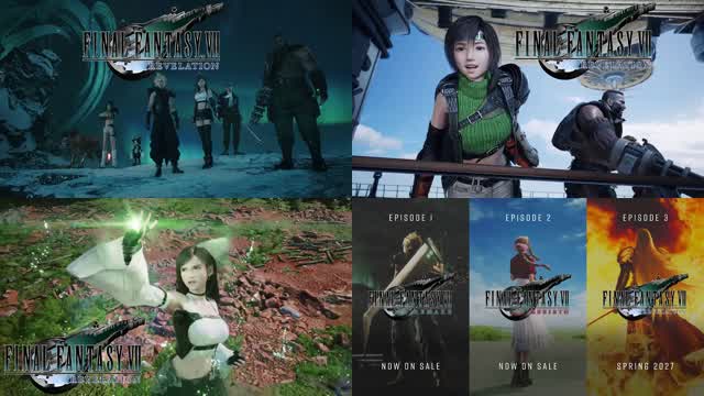 Final Fantasy VII: Revelation (Nintendo Switch 2 and Playstation 5) Reveal Trailer
