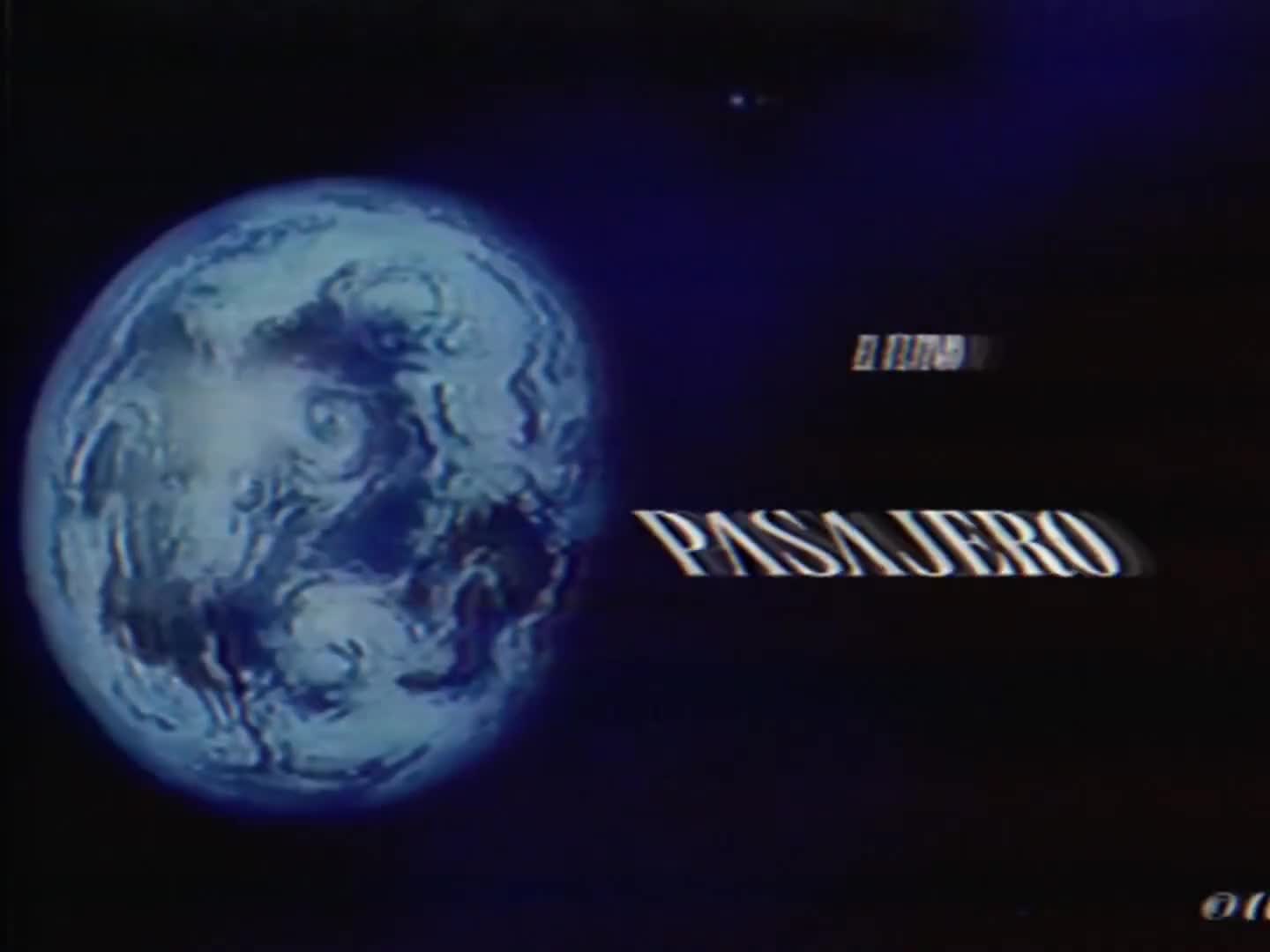 Entrada: El Último Pasajero (Versión Final, 1993)