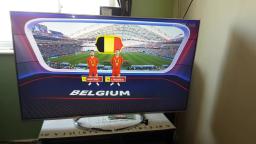 Panasonic TX-58DX750B 58 inch LED 4k TV plays world cup football in Ultra HD on BBC app