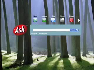 Ask.com Hompage Commercial