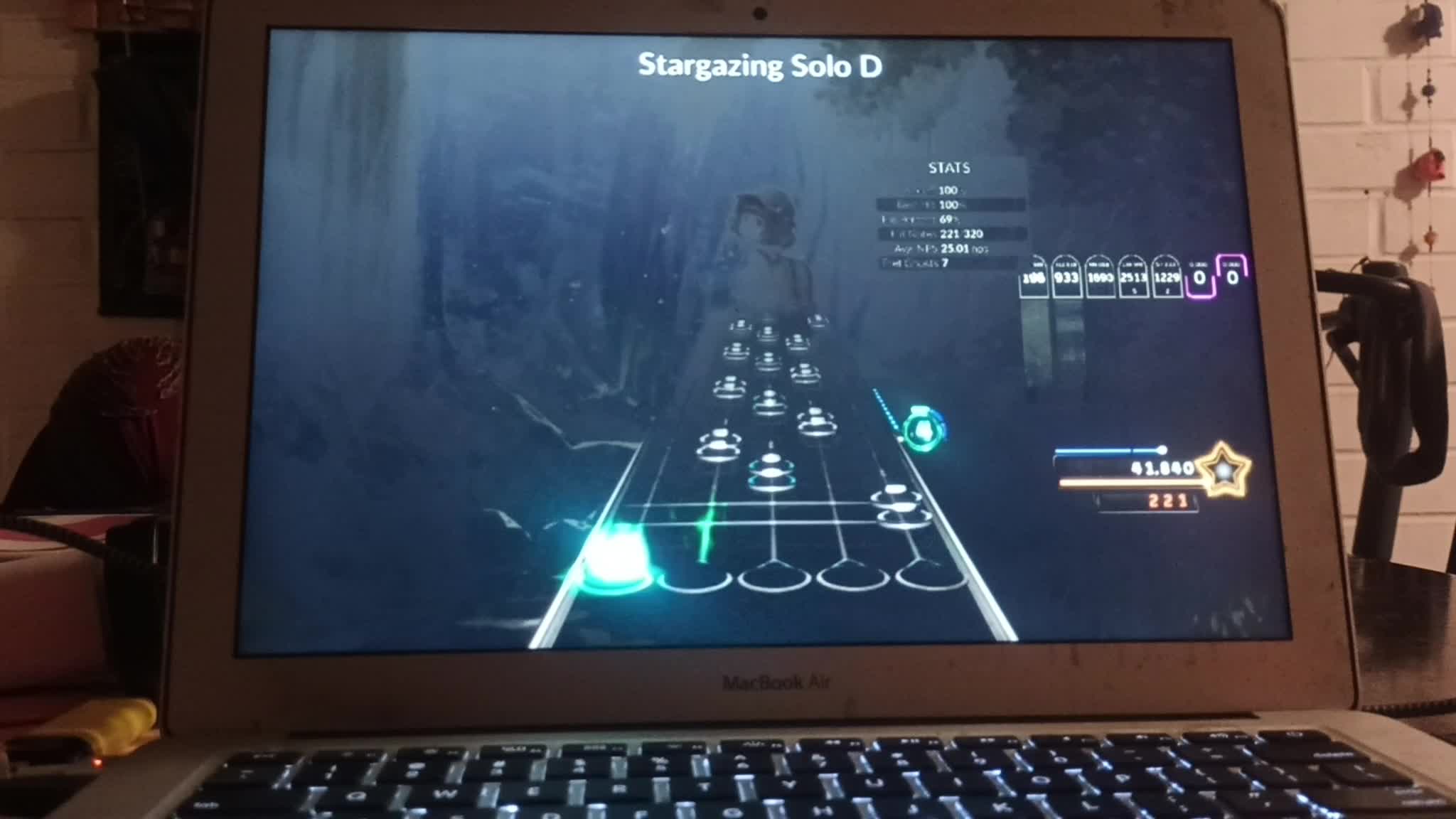 clone hero ~ cool section i can hit on stargazing vgh