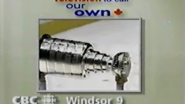 CBC/CBET-9 (Windsor, Ontario) - Ident & CBC Sports ID (1997)