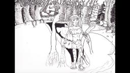 Defiled Nymph: Inktober 10/23/18 Defiled Nymph: Inktober 10/23/18