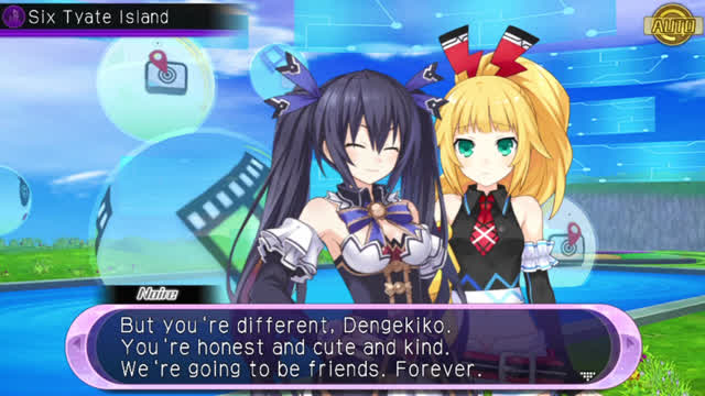 Hyperdimension Neptunia U Action Unleashed - 29. Ch.3 Quest Cutscene - Studious Pair Only