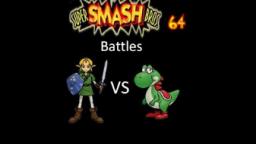 Super Smash Bros 64 Battles #36: Link vs Yoshi