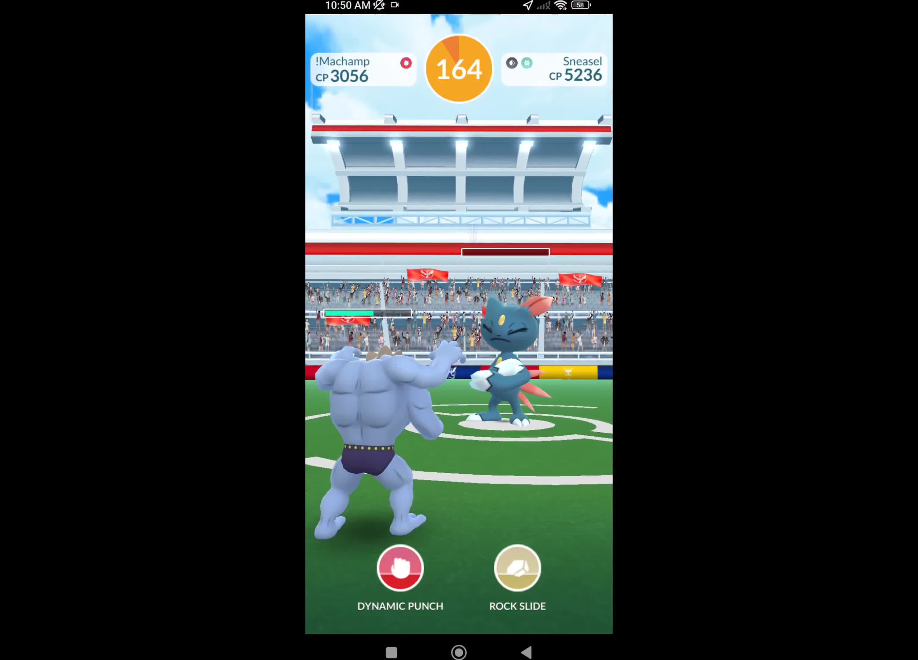 Pokémon GO 244-Sneasel Raid