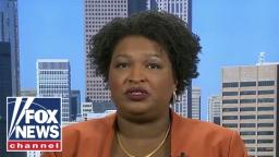 Georgias Stacey Abrams pressed on abortion defund the police