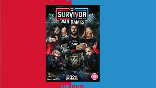 Opening to WWE Survivor Series War Games 2022 UK DVD