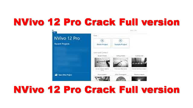 NVivo 12 Pro Crack Full Version