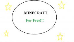 How to download Minecraft for free!