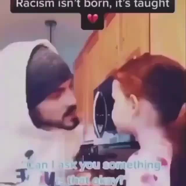 Father teaches daughter the difference of race but she accidentally became racist