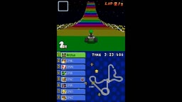 Mario Kart DS N64 Circuit CT N64 Rainbow Road with Fixed AI