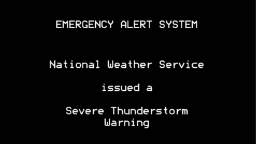 tornado warning Marion County Eas mock