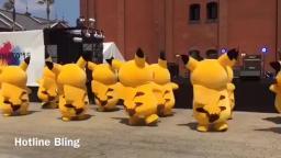 Pikachu dancing works with any song