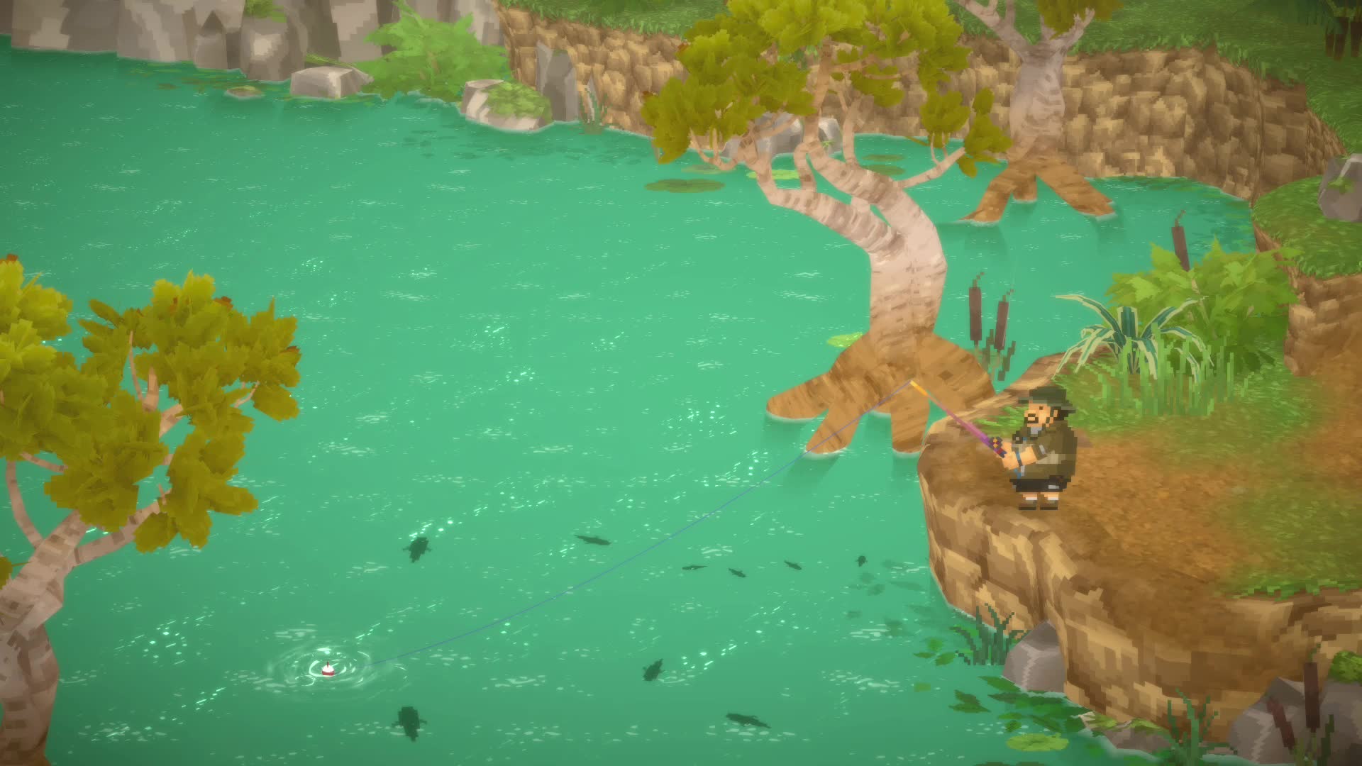 DAVE THE DIVER - Dave pesca en el juego de Dave el buzo