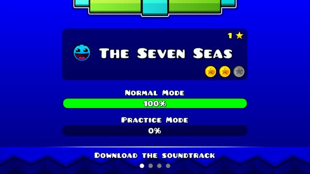 Geometry Dash Meltdown - The Seven Seas (first 2 coins)