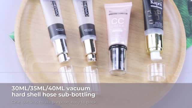 30ML/35ML/40ML vacuum hard shell hose sub-bottling