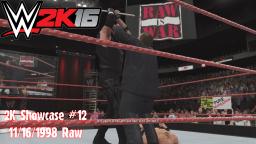 WWE 2K16 2K Showcase #12 - Undertakers Shovel - 11-16-1998 Raw