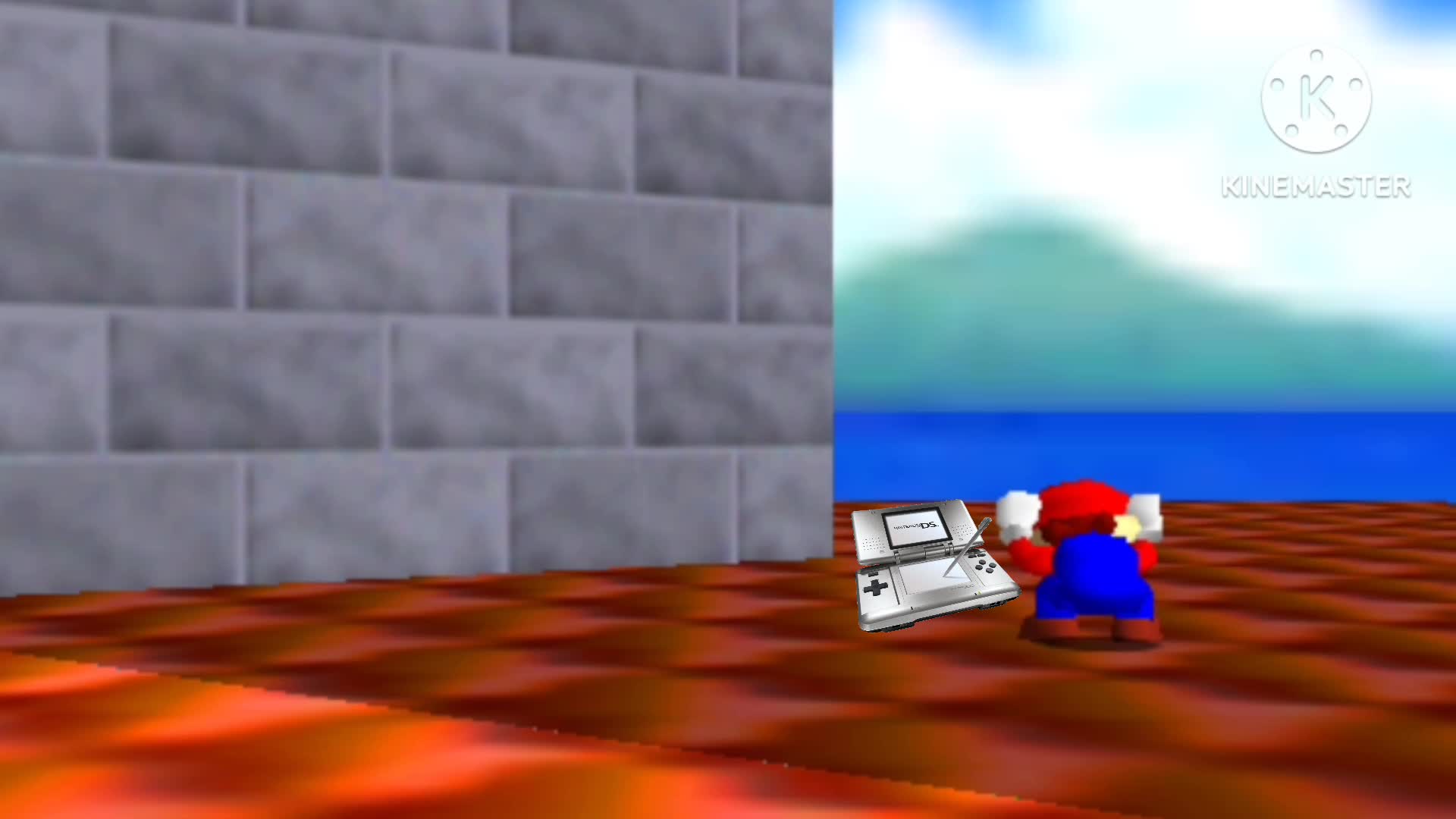 Mario being himself for 1 minute straight.