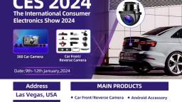 Wemaer Car Camera Factory is looking forward to meeting you at USA CES 2024