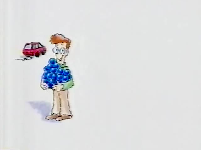 Comercial Caja Familia Puntos Azules Primer Sorteo 1998
