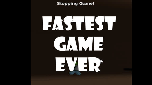 ROBLOX - FASTEST GAME EVER IN HIDE AND SEEK EXTREME