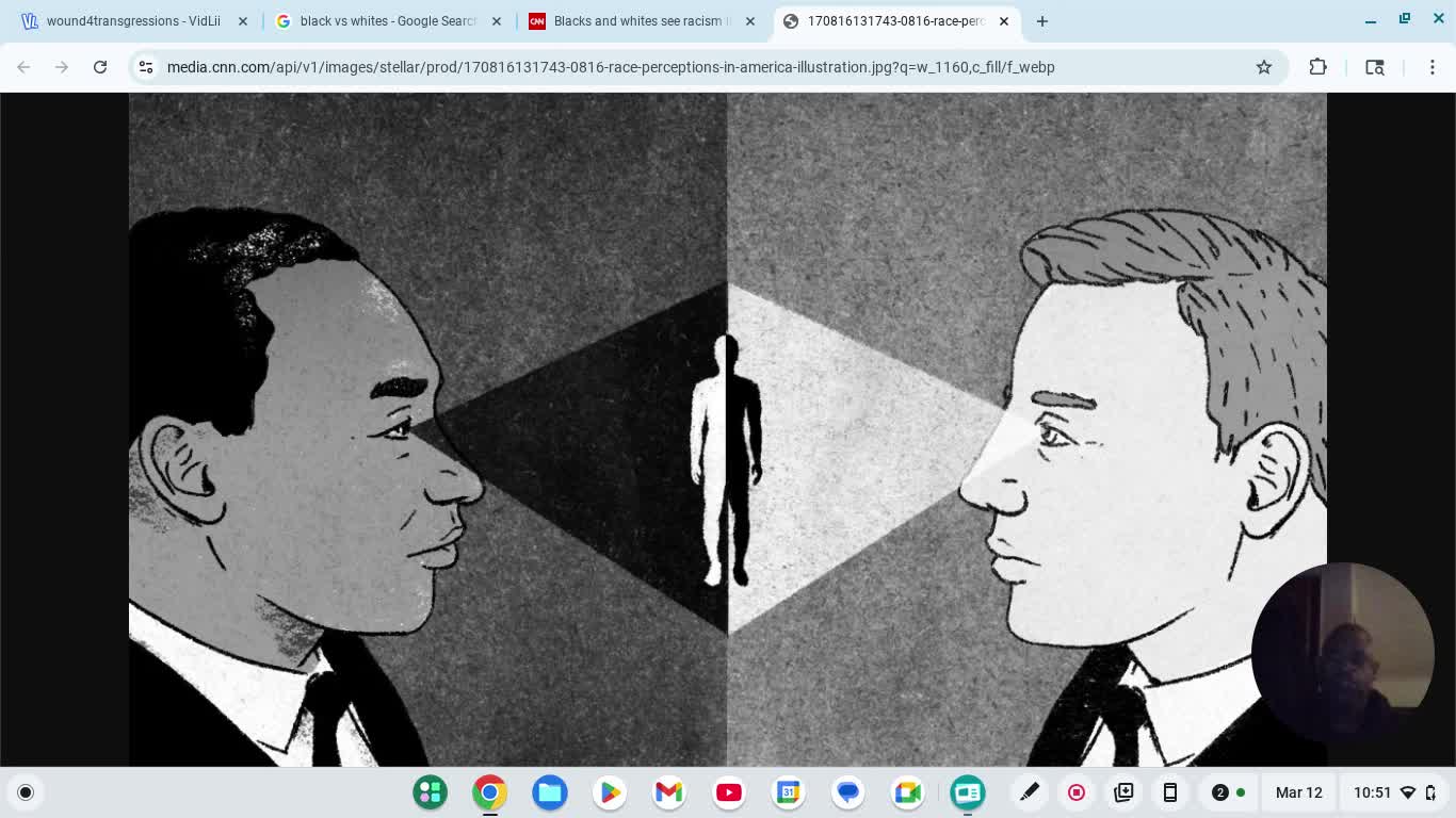 emperor Constantine actually was a founder to create the black and white strife.