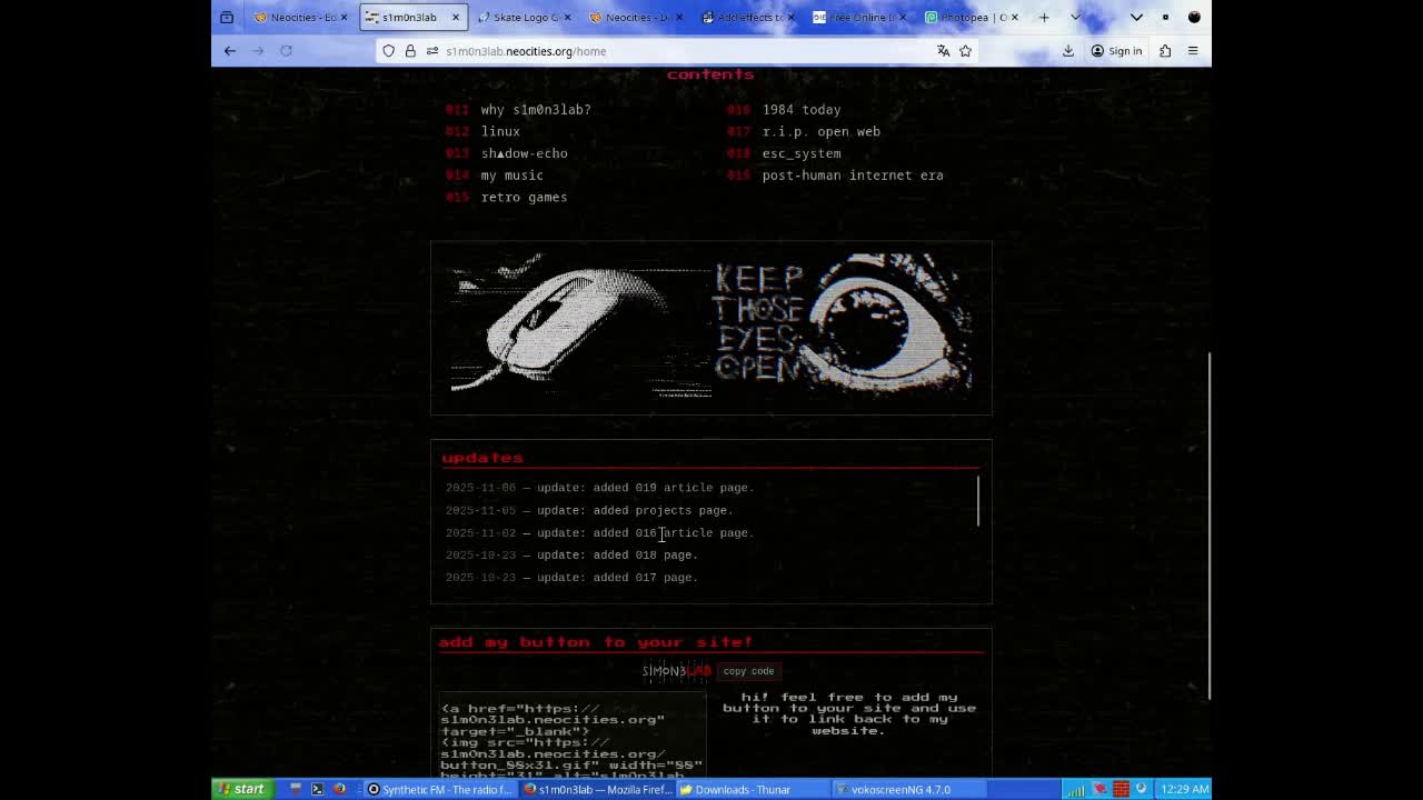 s1m0n3lab: rec 2025-11-07 html editor s1m0n3lab: rec 2025-11-07 html editor