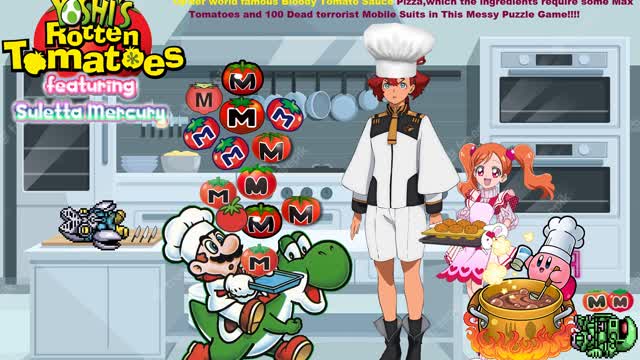 Yoshis Rotten Tomatoes: Featuring Suletta Mercury (Yoshis Cookie Parody)
