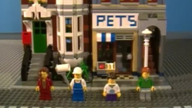 Lego 10218 Pet Shop: Modular Building Series Review