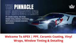 APEX | Auto Window Tinting in Addison, TX