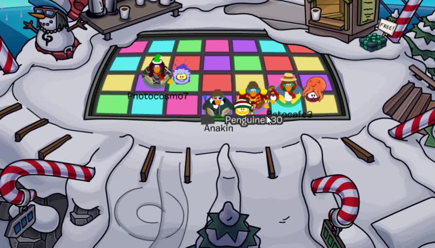 CLUB PENGUIN IMAGINED NEW YEAR SHOVELS