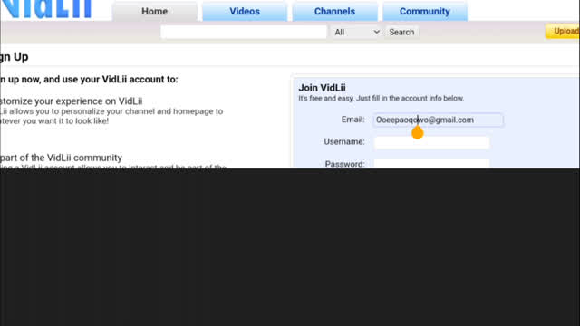 How To Register And Activate A VidLii Account - Zack Help