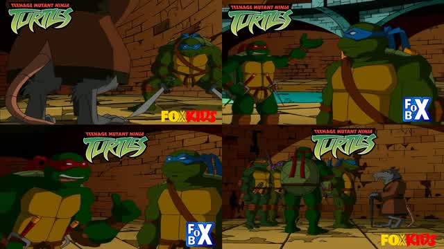 Teenage Mutant Ninja Turtles (2003 Series) - Leonardo Finds out that the City has gone to War